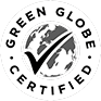 green globe certified badge